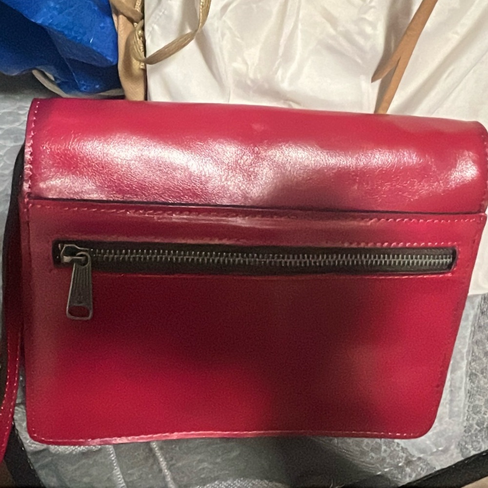 Patricia Nash Red Crossbody Bag - Picture 3 of 7